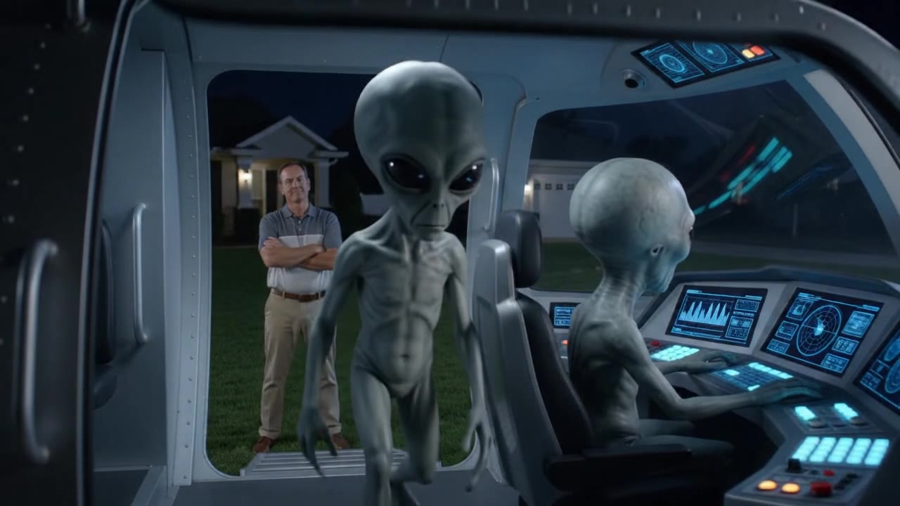 Alien Encounter — HOA comedy video still