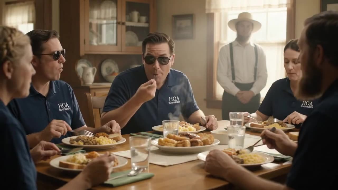 Amish — HOA comedy video still