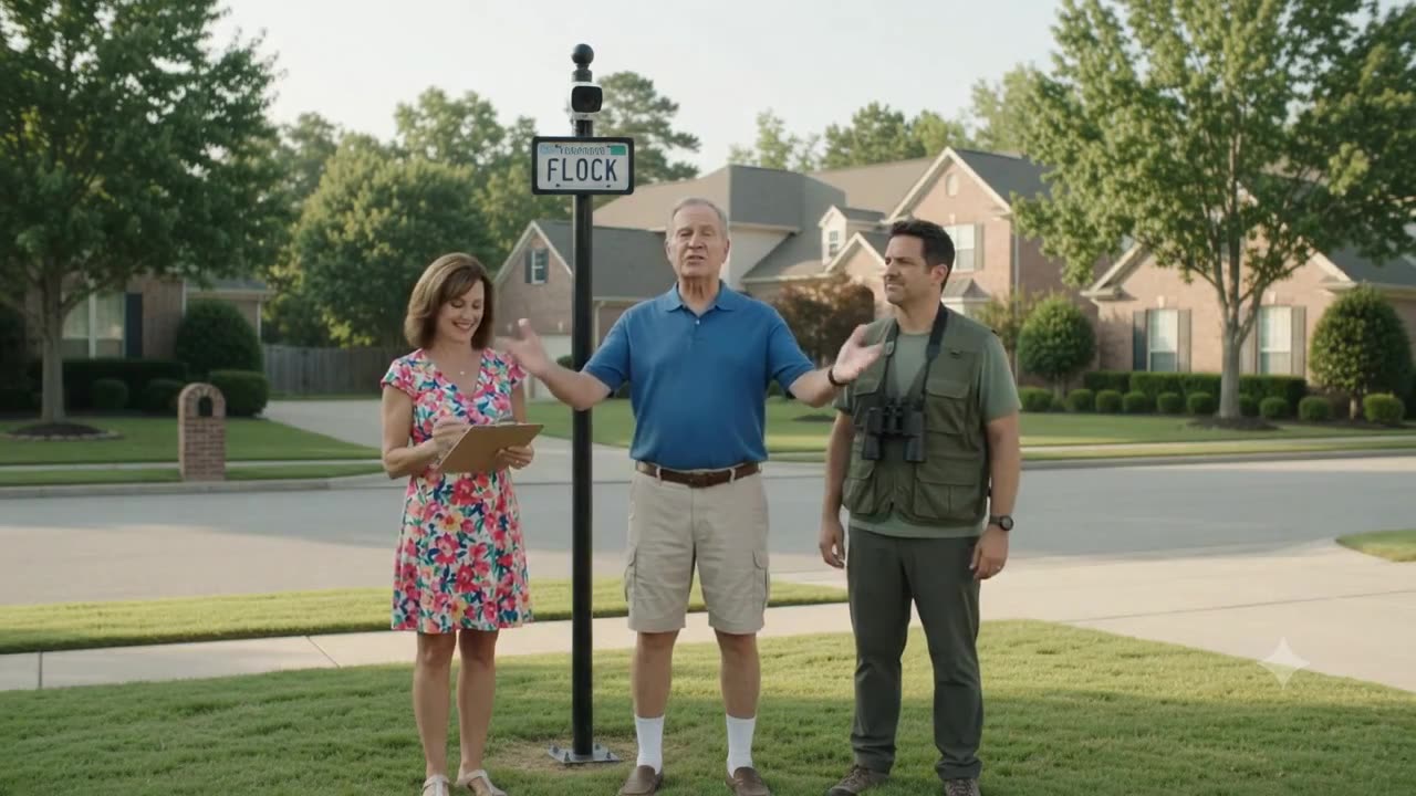 HOA Flock Camera Testing — HOA comedy video still