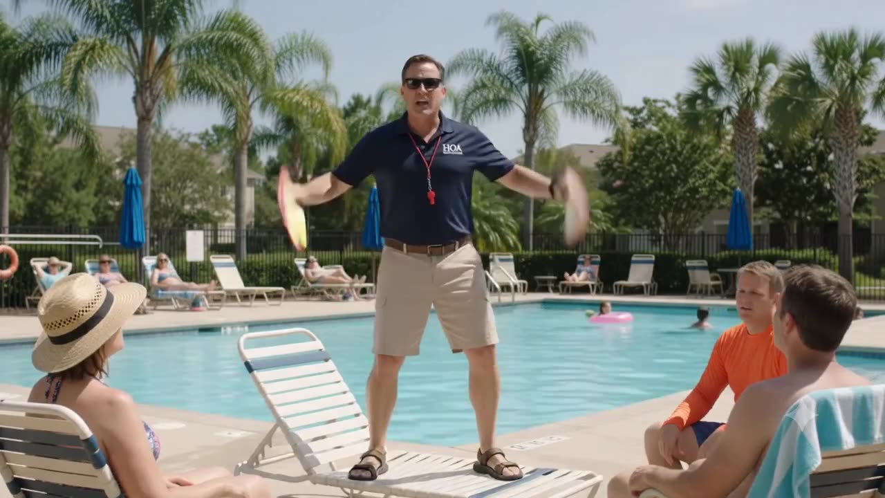 The Pool — HOA comedy video still