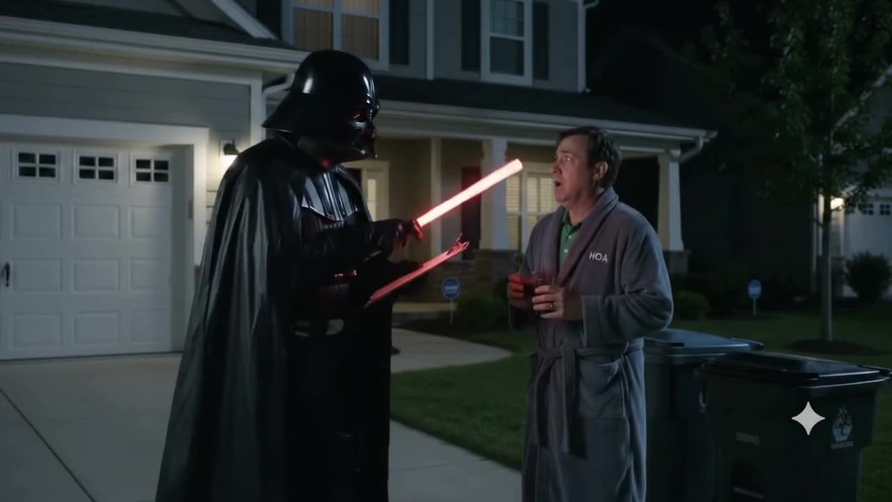The Empire Strikes Back — HOA comedy video still
