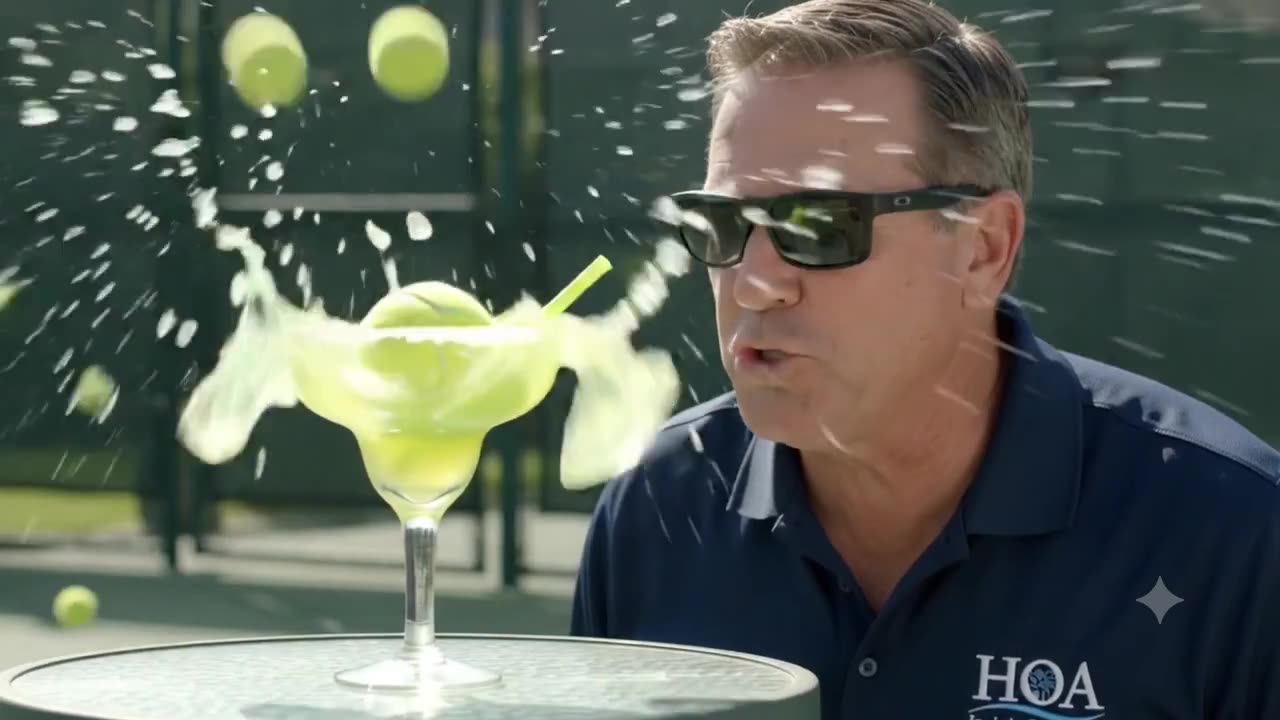 Tennis Gone Wild — HOA comedy video still